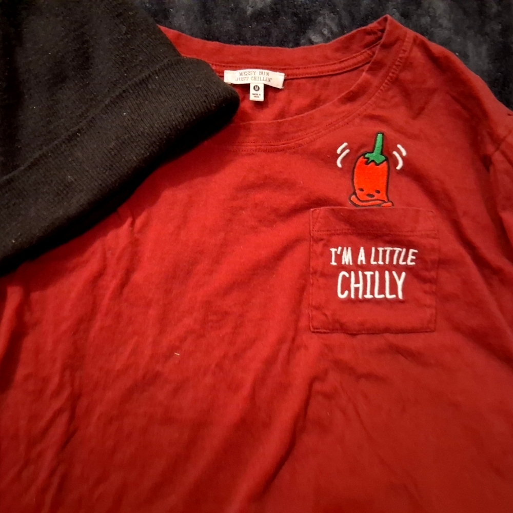 Womans "I'm A Little Chilly" Croptop